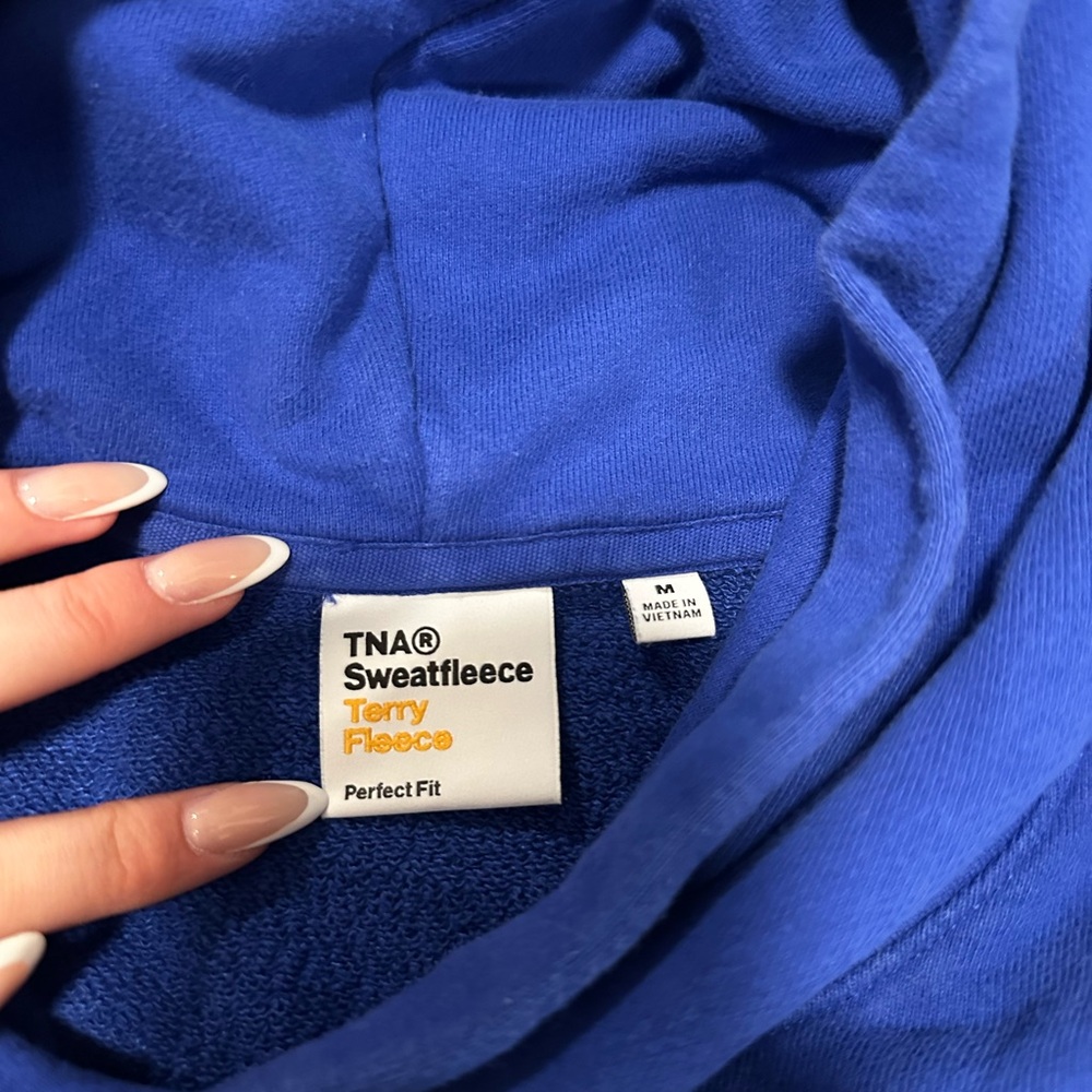 TNA Royal Blue Sweatfleece Hoodie